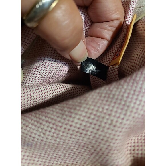 Dooney & Bourke Dillen Ivory Pebbled Leather Hobo Bag Large Pocket Sac Purse - Picture 13 of 16